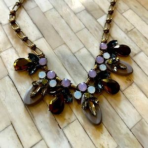 J. Crew gemstone statement Necklace